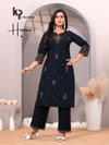 Hania By Kp Cotton Embroidery Wholesale Co Ord Set Suppliers In Mumbai